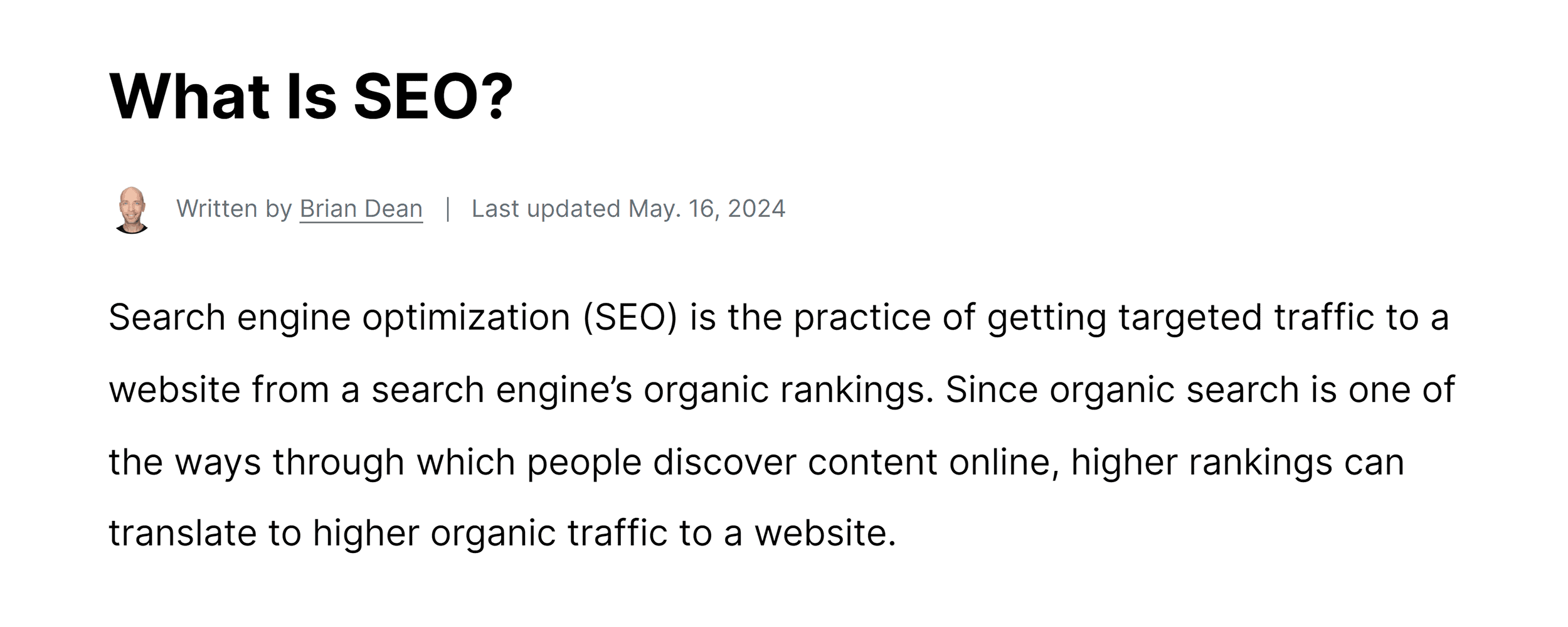 Backlinko – What is SEO Backlinko – What is SEO